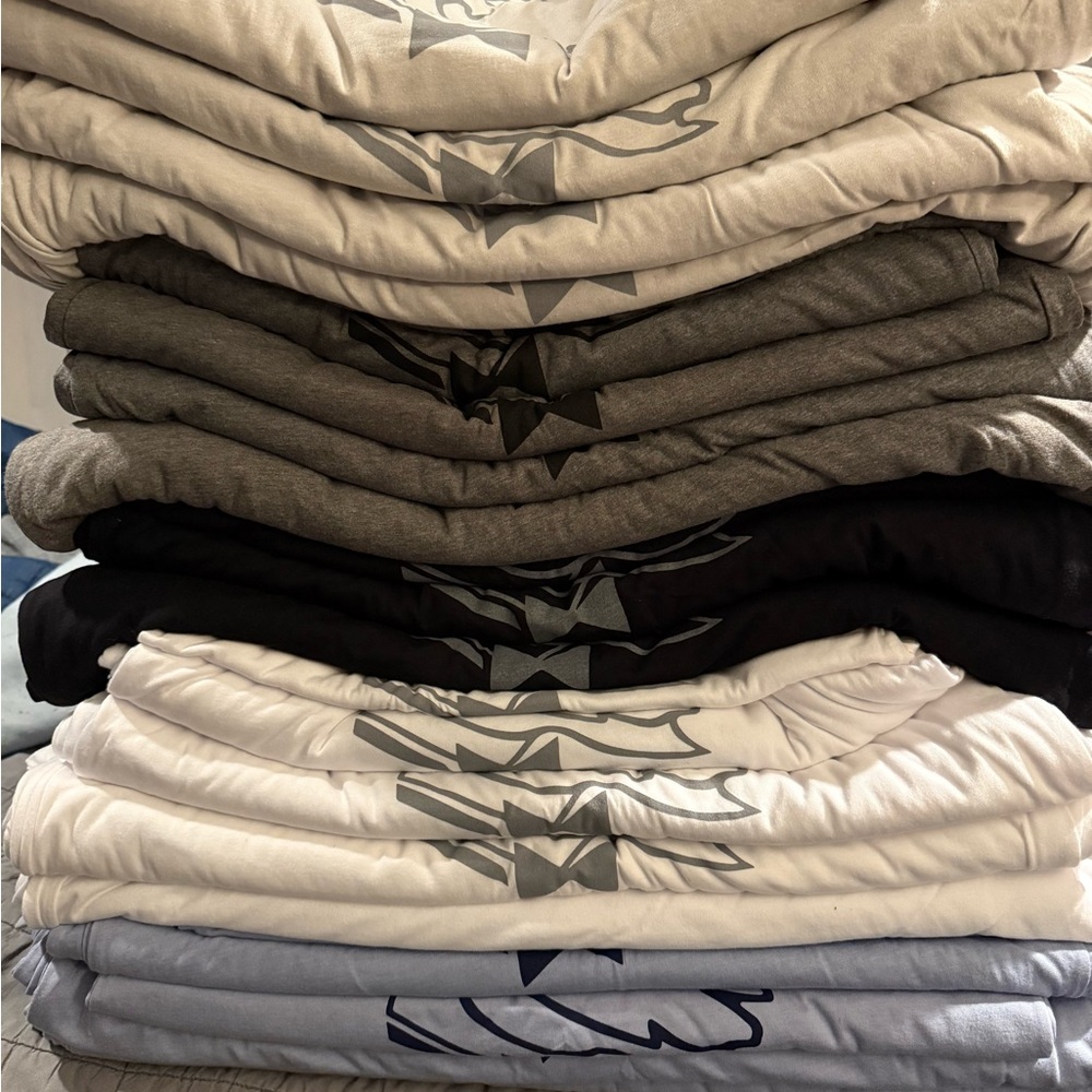 Bella Canvas Short Sleeve Tees - Available in White, Gray, Black, Blue, or Beige